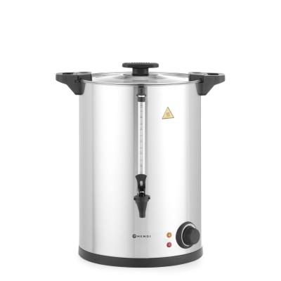 Jednoplášťový kotel na teplé nápoje, HENDI, ≈ 130 šálků za 42 minut., 20L, 230V/2500W, 415x382x(H)480mm | 211144